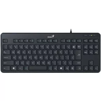 GENIUS klávesnica LuxeMate 110/ Drôtová/ USB/ čierna/ CZ+SK layout GENIUS klávesnica LuxeMate 110/ Drôtová/ USB/ čierna/ CZ+SK layout