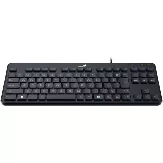GENIUS klávesnica LuxeMate 110/ Drôtová/ USB/ čierna/ CZ+SK layout GENIUS klávesnica LuxeMate 110/ Drôtová/ USB/ čierna/ CZ+SK layout