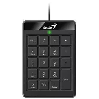 GENIUS numerická klávesnica NumPad 110/ Drôtová/ USB/ slim design/ čierna