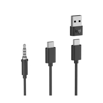Logitech Zone Wired Earbuds Teams, graphite Logitech Zone Wired Earbuds Teams, graphite