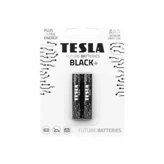 TESLA BATTERIES AAA BLACK+ (LR03 / BLISTER FOIL 2 PCS)