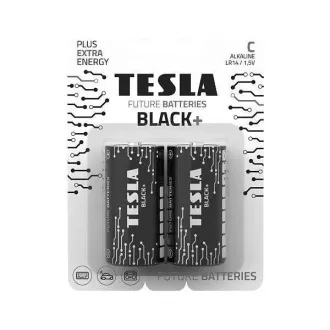 TESLA BATTERIES C BLACK+ (LR14 / BLISTER FOIL 2 PCS)