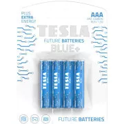 TESLA BATTERIES AAA BLUE+ (R03/BLISTER FOIL 4 PCS)