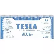 TESLA BATTERIES AA BLUE+ 24 MULTIPACK (R06 / SHRINK 24 PCS)