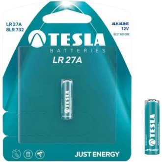 TESLA BATTERIES LR 27A (8LR732 / BLISTER FOIL 1 PC)