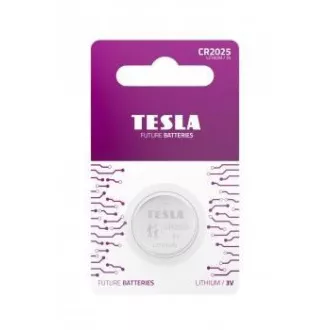 TESLA BATTERIES CR 2025 (CR 2025/BLISTER 1 PCS) TESLA BATTERIES CR 2025 (CR 2025/BLISTER 1 PCS)