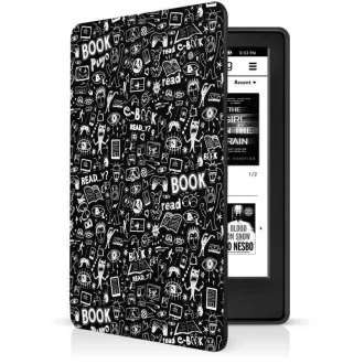 CONNECT IT puzdro pre Amazon Kindle 2021 (11th gen.), DOODLE čierna CONNECT IT puzdro pre Amazon Kindle 2021 (11th gen.), DOODLE čierna