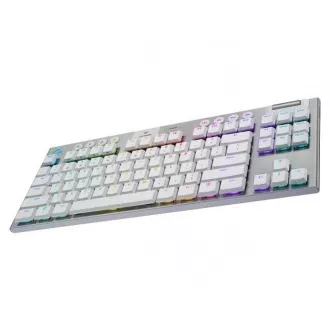 Logitech Mechanical Gaming Keyboard G915 TKL Tenkeyless LIGHTSPEED Wireless RGB - Tactile - WHITE - SK/SK