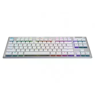Logitech Mechanical Gaming Keyboard G915 TKL Tenkeyless LIGHTSPEED Wireless RGB - Tactile - WHITE - SK/SK