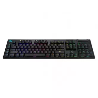 Logitech Mechanical Gaming Keyboard G915 LIGHTSPEED Wireless RGB - GL Tactile - CARBON - 2.4GHZ/BT - SK