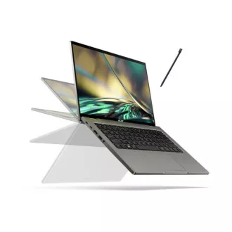 ACER NTB Spin 5 (SP514-51N-55BF) - i5-1240P, 14" WQXGA Anti-Glare, 16GB, 512GBSSD, Iris Xe Graphics, W11H, Šedá