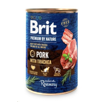 Konz. Brit Premium by Nature Pork with Trachea 400g
