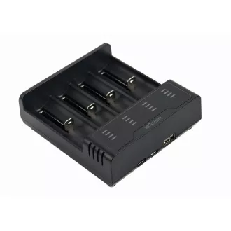 GEMBIRD nabíjačka batérií BC-USB-02, 4ks, Ni-MH + Li-ion