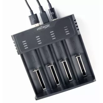 GEMBIRD nabíjačka batérií BC-USB-02, 4ks, Ni-MH + Li-ion