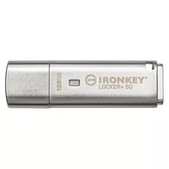 Kingston 128GB IKLP50 IronKey Locker+ 50 AES USB, w/256bit Encryption Kingston 128GB IKLP50 IronKey Locker+ 50 AES USB, w/256bit Encryption