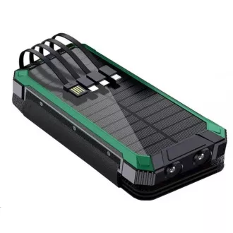 Viking solárna outdoorová power banka EP16W 16000 mAh, bezdrôtové nabíjanie Viking solárna outdoorová power banka EP16W 16000 mAh, bezdrôtové nabíjanie