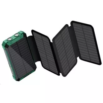 Viking solárna outdoorová power banka EP16W 16000 mAh, bezdrôtové nabíjanie Viking solárna outdoorová power banka EP16W 16000 mAh, bezdrôtové nabíjanie