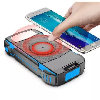 Viking solárna outdoorová power banka E24W 24000 mAh, bezdrôtové nabíjanie Viking solárna outdoorová power banka E24W 24000 mAh, bezdrôtové nabíjanie