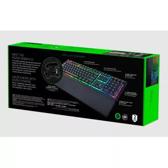 RAZER klávesnica Ornata V3, RGB, US Layout