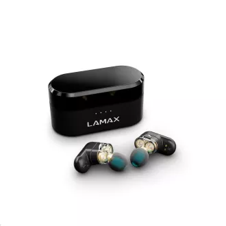 LAMAX Duals1 špuntové slúchadlá - čierne
