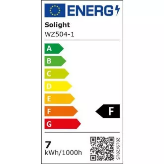 Solight LED žiarovka, klasický tvar, 7W, E27, 3000K, 270 °, 595lm
