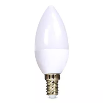 Solight LED žiarovka, sviečka, 6W, E14, 3000K, 510lm