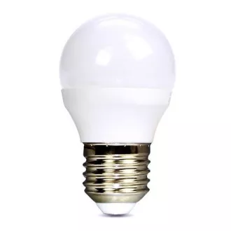 Solight LED žiarovka, miniglobe, 6W, E27, 3000K, 510lm Solight LED žiarovka, miniglobe, 6W, E27, 3000K, 510lm