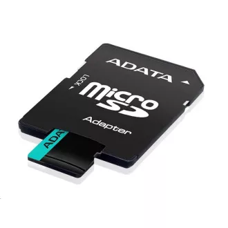 ADATA MicroSDHC karta 32GB Premier Pro UHS-I V30S (R: 100MB) + SD adaptér