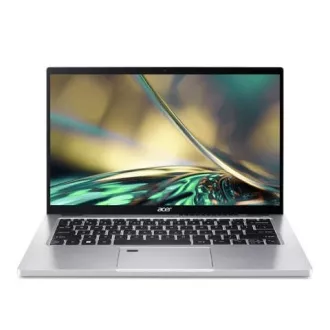 ACER NTB Spin 3 (SP314-55N-56E2) -i5-1235U, 14" FHD IPS Anti-Glare, 16GB, 512GBSSD, Iris Xe Graphics, W11H, strieborná