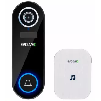 EVOLVEO Ringo DB2 - bezdrôtový šikovný videozvonček + zvonček do zásuvky