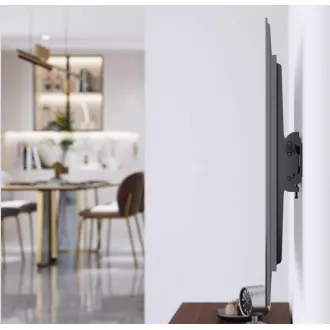 MANHATTAN Nástenný držiak TV (37" - 70"), nakláňacia, čierna