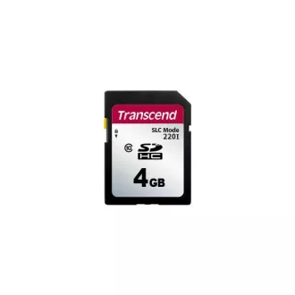 TRANSCEND SD karta 2GB SDC220, SLC mode, Wide Temp.