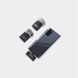 Saramonic Blink 100 B6 (TX+TX+RX UC) 2.4GHz bezdrôtový mikrofónny systém pre iPhone - Rozbalené