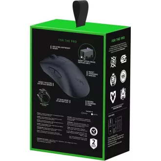 RAZER myš DeathAdder V3 Pro, optická, bezdrôtová, čierna