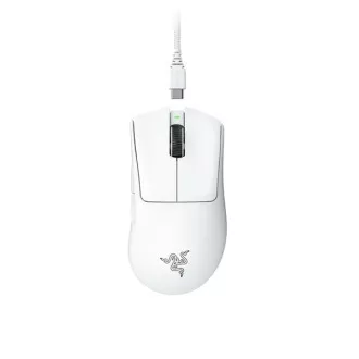 RAZER myš DeathAdder V3 Pro, optická, bezdrôtová, biela