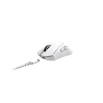 RAZER myš DeathAdder V3 Pro, optická, bezdrôtová, biela