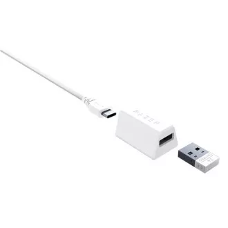 RAZER myš DeathAdder V3 Pro, optická, bezdrôtová, biela