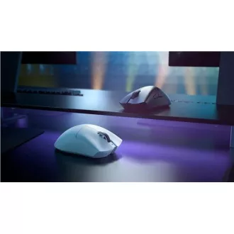RAZER myš DeathAdder V3 Pro, optická, bezdrôtová, biela