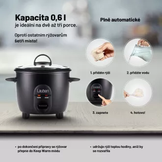 Lauben Rice Cooker 600BC - ryžovar Lauben Rice Cooker 600BC - ryžovar