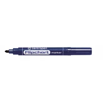 Značkovač Centropen 8550 na Flipchart modrý valcový hrot 2,5mm