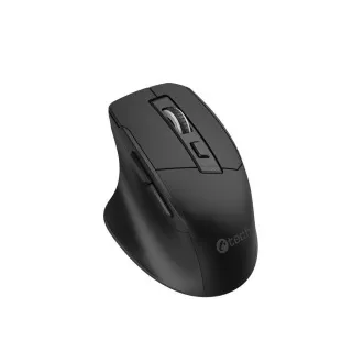 C-TECH myš Ergo WLM-05, bezdrôtová, 1600DPI, 6 tlačidiel, USB nano receiver, čierna