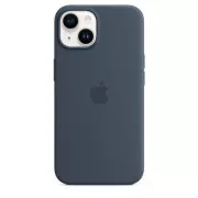 APPLE iPhone 14 silikónové púzdro s MagSafe - Storm Blue