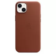 APPLE iPhone 14 Plus kožené puzdro s MagSafe - Umber