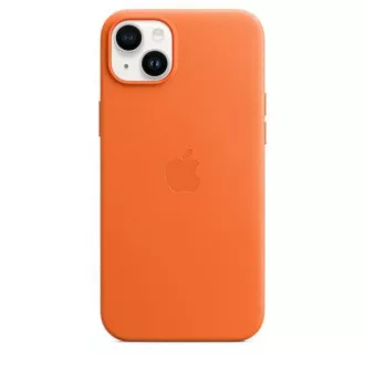 APPLE iPhone 14 Plus kožené púzdro s MagSafe - Orange APPLE iPhone 14 Plus kožené púzdro s MagSafe - Orange