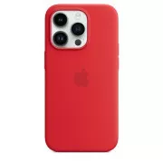 APPLE iPhone 14 Pre silikónové púzdro s MagSafe - (PRODUCT)RED