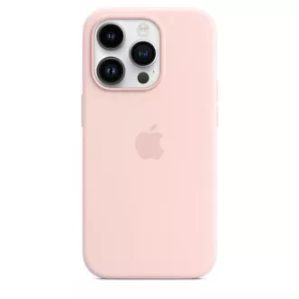 APPLE iPhone 14 Pre silikónové puzdro s MagSafe - Chalk Pink APPLE iPhone 14 Pre silikónové puzdro s MagSafe - Chalk Pink