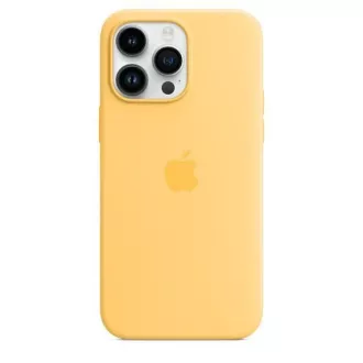 APPLE iPhone 14 Pro Max silikónové puzdro s MagSafe - Sunglow