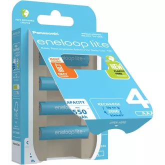 PANASONIC HR03 AAA 4LCCE/4BE ENELOOP LITE N, 550 mAh (Blister 4ks)