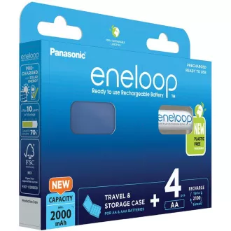 PANASONIC HR6 AA 3MCCEC/4BE ENELOOP CASE N, 2000 mAh (Blister 4ks)
