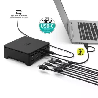 PORT dokovacia stanica 8v1, USB-C/A, 2x 2K, dual video, HDMI, Ethernet, 3, 5mm jack PORT dokovacia stanica 8v1, USB-C/A, 2x 2K, dual video, HDMI, Ethernet, 3, 5mm jack